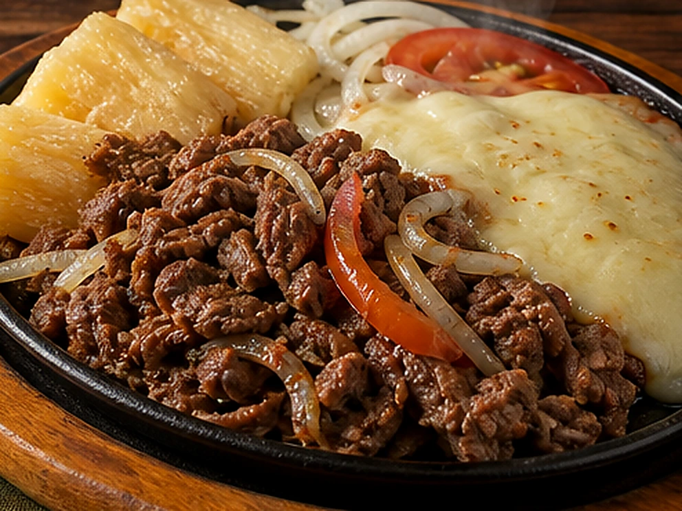 Carne de Sol servido no Restaurante Dona Rê