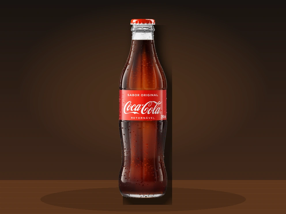 Coca-Cola KS servido no Restaurante Dona Rê