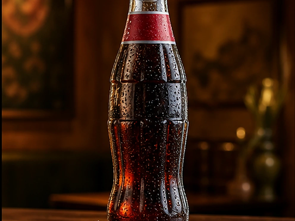 Coca-Cola KS servido no Restaurante Dona Rê