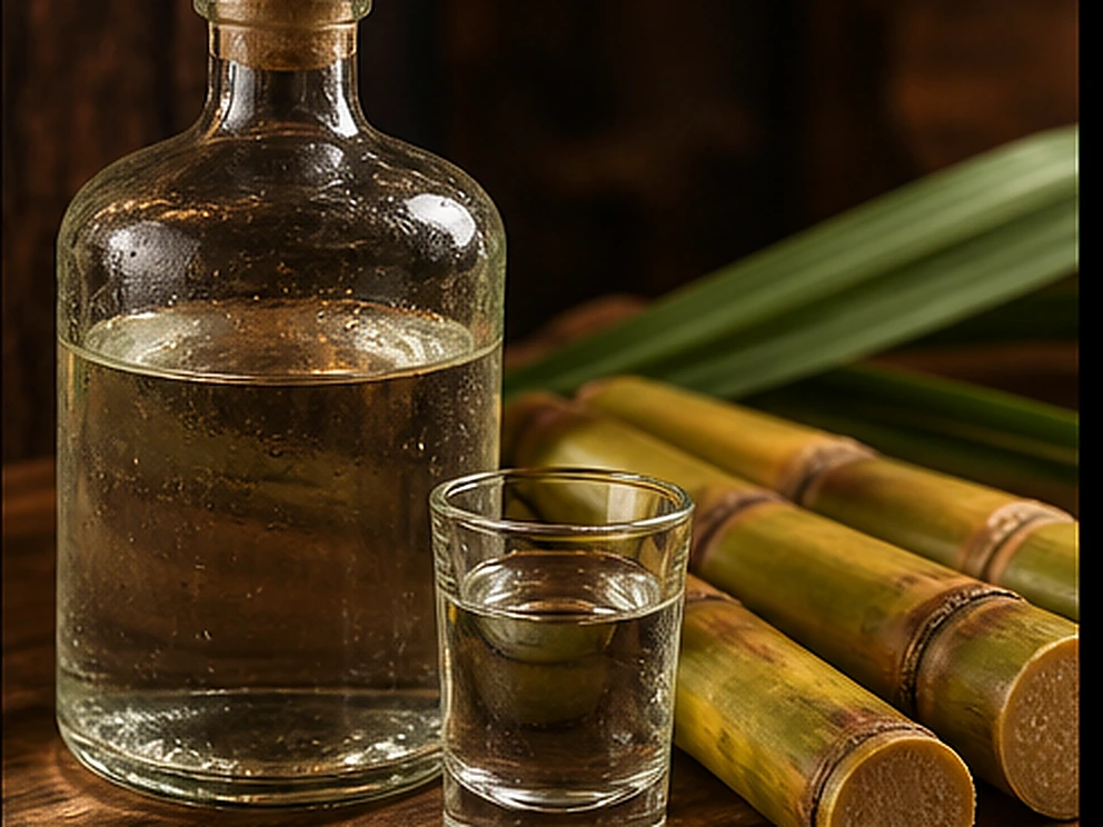 Dose Cachaça Pirinopolina servido no Restaurante Dona Rê