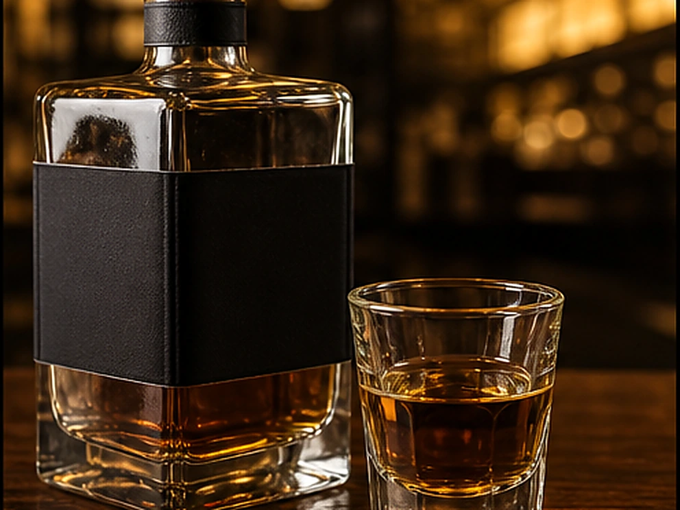 Dose Jack Daniel's servido no Restaurante Dona Rê