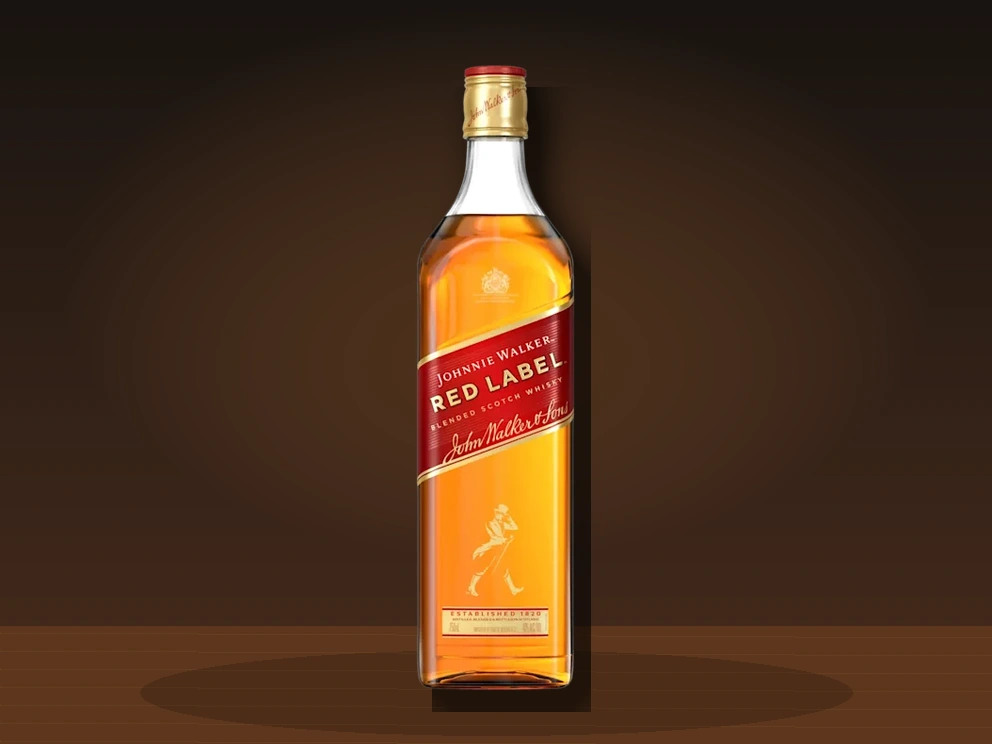 Dose Red Label servido no Restaurante Dona Rê